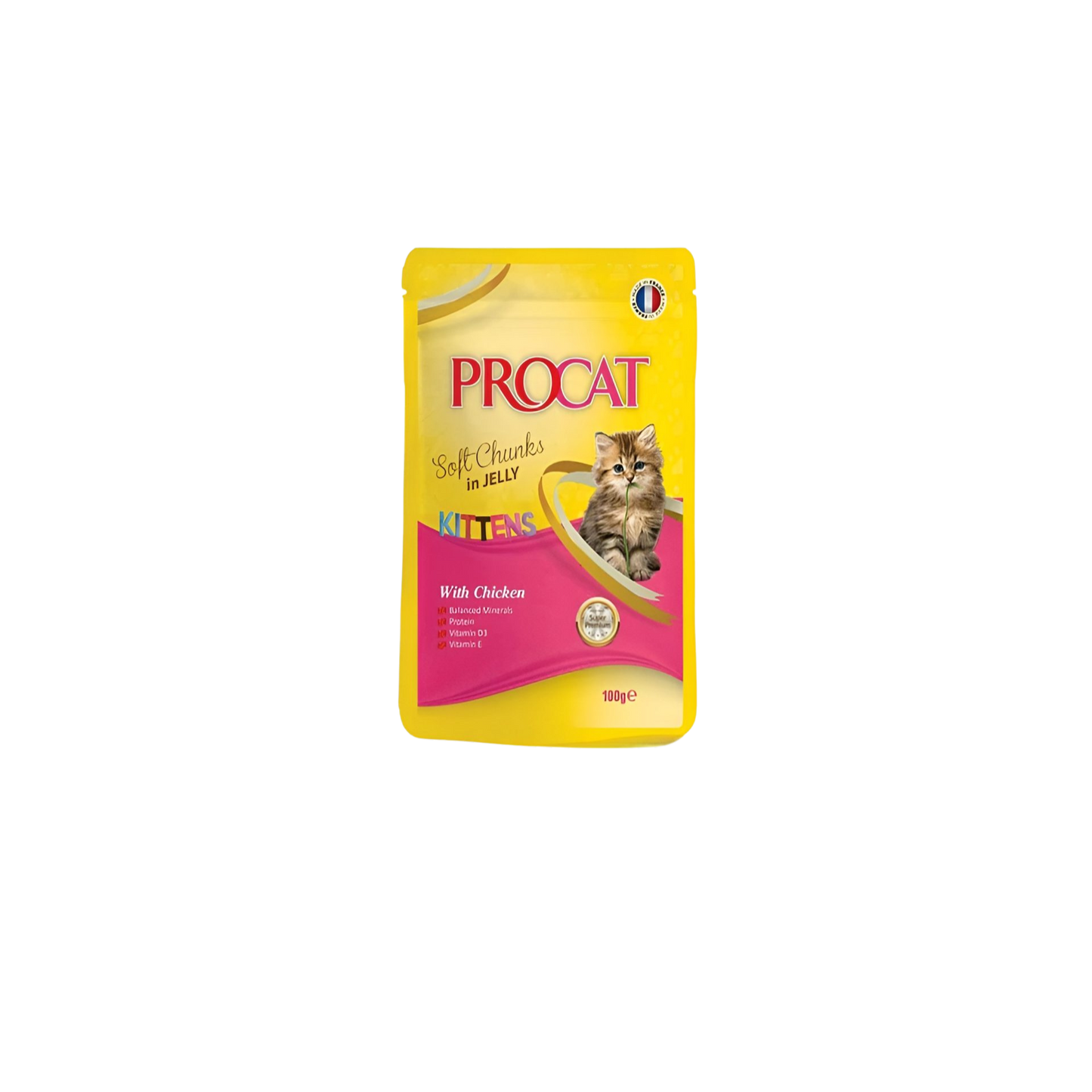 Procat for kittens, chicken flavor