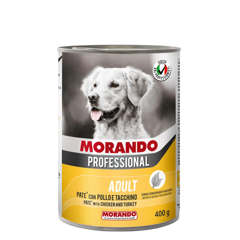 Morando Professional Dog chunks with Chicken And Turkey
