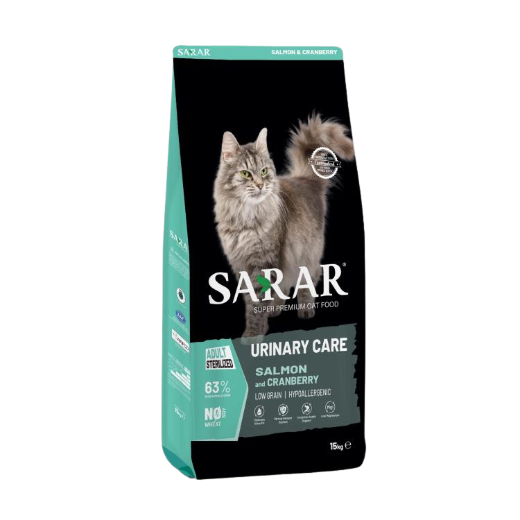 Sarar sterilised cat urinary care salmon