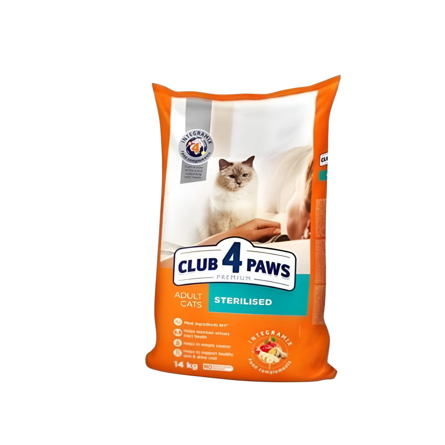 Club4 paws cat Sterilised