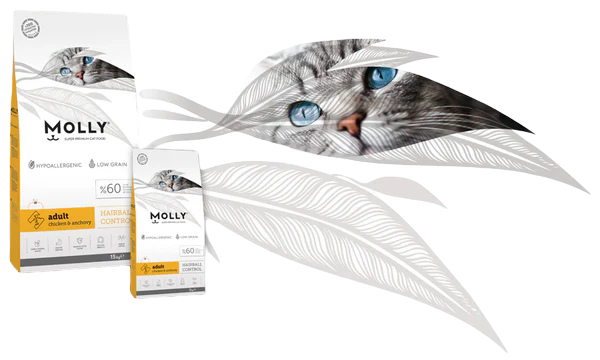 Molly Chicken flavor for hairball control