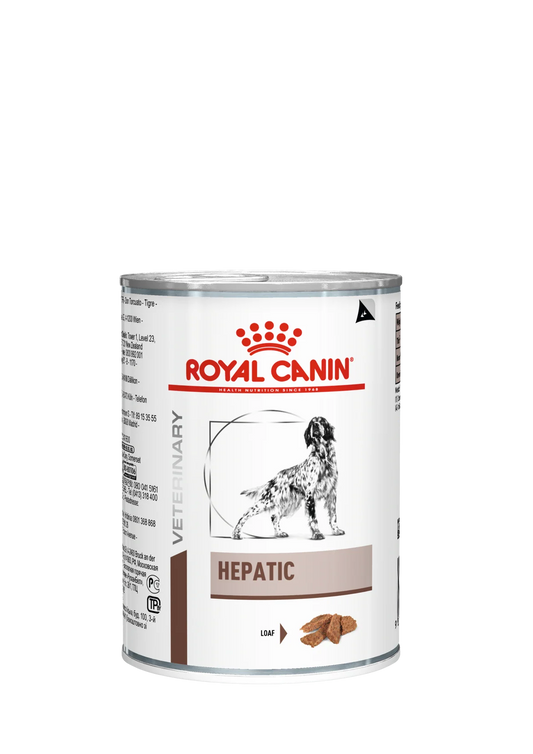 Royal Canin Hepatic  – Wet food exclusively formulated to support dogs suffering with liver disease
