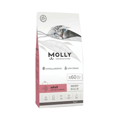 Molly Shrimp & Salmon Flavor for Shiny Hair