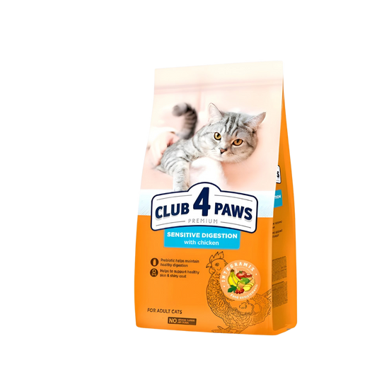 Club 4 paws cat  sensitive digestion