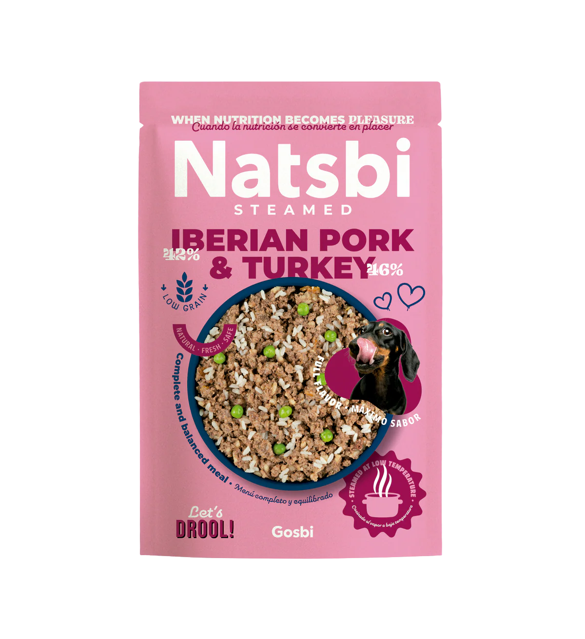 Gosbi Natsbi Iberian Pork&Turkey Dogs