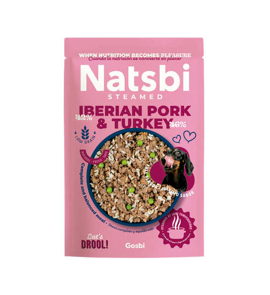 Gosbi Natsbi Iberian Pork&Turkey Dogs