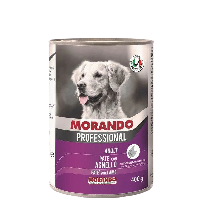 Morando Dog Wet Food Pate with Lamb