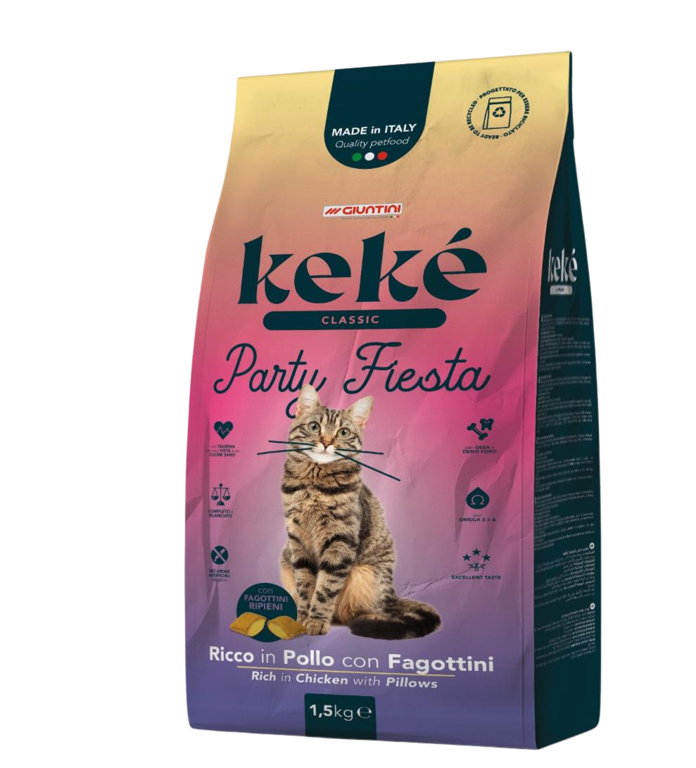 Keke Classic Multigusto with meat and fish for adult cats