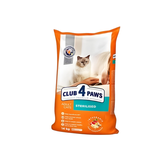 Club4 paws cat Sterilised